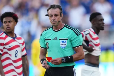 FIFA Praises World Cup Referee Who Trump Claimed Was 'Suspect' After Red Card For Balogun
